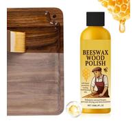 Wood Floor Restore Cleaner - 120ml Natural Beeswax Polish, Dust Remover & Scratch Repair Solution | Long-Lasting Protective Timber Liquid | Furniture Care For Bedroom Cabinet Table Shelf Desk Chairs