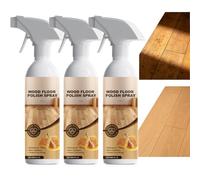 Wood Floor Restorer,High-Solids Wood Floor Cleaner Polish Spray,Fills Scratches, Shines & Protects Floors,Quick-Dry Protective Treatment for Hardwood Laminate Vinyl Bamboo Floors (3PCS)