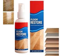 Wood Floor Restorer, Laminate Wood Floor Cleaner Liquid, Quick Drying Floors Polisher Restore Scratch Remover Cleaning Supplies Repair Cleaner Spray for Stone Tile Living Room Bedroom Kitchen