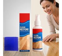 Wood Floor Restorer & Polish 150ml, Flooring Renewal and Protection Shine Agent for Wood Hardwood, Laminate, Vinyl and Slate Floors
