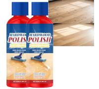 Wood Floor Restorer & Polish, Shine for Hardwood, Laminate & Vinyl Floors, Scratch Repair, Protective Coating, Non-Slip, Moisture & Dust Resistant, Instant Content Floor Resurrect Cleaner (2PCS)