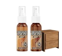 Wood Floor Scratch Repair - Mark Fixing Spray, Long Lasting Touchup Liquid | Professional Hardwood Damage Concealment Kit, Enduring Restoration Coating System Formula Method with Ind