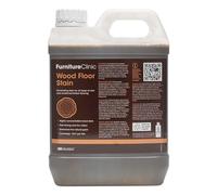 Wood Floor Stain (Teak, 2.5L) - Highly Concentrated, Quick Drying Wood Stain for All Types of New & Reclaimed Timber Flooring - Water Based and Low Odour