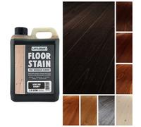 Wood Floor Stain Water-Based - African Ebony - 2.5 Ltr - Littlefair's