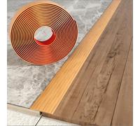 Wood Flooring Edge Trim Strips, Self-Adhesive PVC Gap Fillers & Door Threshold Strips, Flexible Floor Sill Transition Strips For Home Use(Grey,5cm/1.96in)