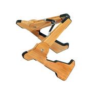 Wood Folding Acoustics Guitar Stand Adjustable Floor Guitar Holder Portable Musical Instrument Stand Enduring