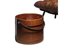 Wood Foot Spa Tub Natural Stress Relief Footbath Bucket