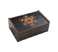 Wood Game Tarot Card Storage Box Portable Card Container Storage Box Divination Storage Case Easy to Use