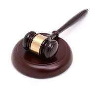 Wood Gavel and Round Block Set Handcrafted Hammer W/ Block for Lawyer Judge Gift