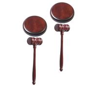 Wood Gavel Sound Block Base for Court and Auction Use