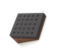 Wood Gemstones Display Stand with Natural Grains Professional Exhibition Props for Jewelry Stores and Home Collections Minimalist Gemstones Display Stand