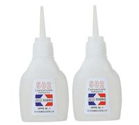 Wood Glue, 2PCS 502 Glue, 30g Instant Adhesive Waterproof Quick Drying 502 Super for Metal, Glass, Plastic, Leather Repairing, Strongest for Metal to Plastic