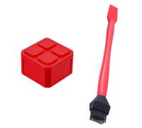 Wood Glue Roller - 2-Piece Wood Glue Applicator Set, Silicone Portable wood-work Set With Container | Brush Applicator Kit | for Home Repair Furniture Repair Craft Making Arts Hobby Construction