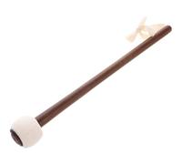 Wood Gong Mallet with Handle for Xylophones and Singing Bowls | Soft Attack, Smooth Finish, Pack, White Wood Build, for Live Performances and Recording Sessions