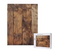 Wood Grain 1 Printed Wooden Intelligence Puzzle 38x52 CM, 500 Pieces(boxed) Jigsaw Puzzles Education Game for Adults, Home Decoration Puzzle