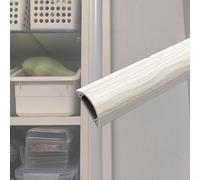 Wood Grain Cable Trunking Kit - 1"x2"x48" Thick PVC Cable Raceway Cover, Adhesive-Backed Cord Hider for Wall/Floor, Perfect for Home Organization