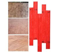 Wood Grain Concrete Stamps Mat160x75 cm Texture Molds with Handles for Plaster Cement & Concrete WallsDurable Wood Plank Pattern Printing Forms