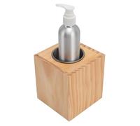Wood Grain ElectricOil Warmer with Dual Bottle Holder, Constant Temperature Control, Portable Aromatherapy Essential Oil Dispenser for Home, Spa, Travel & Relaxation (UK Plug)