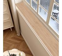 Wood Grain Finish Window Sill Mat, Narrow Ledge Liner Cuttable, Non-Slip Bay Cushion Seat Pad, Custom Balconies Lounger Cushion)(Style a,160x35cm(63x14in))