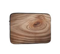 Wood Grain Laptop Sleeve Bag 17 Inch, Waterproof Shockproof Laptop Case Bag Computer Skin Bags Lightweight Tablet Carrying Case