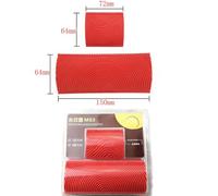 Wood Grain Pattern Roller Brush Kit for DIY Wall Art and Cabinet Refinishing - Soft Rubber Graining Tool, Non-Toxic & Wear-Resistant, 2-Pack (150mm)