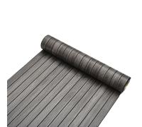 Wood Grain Pattern Slat Panel Wall Sticker Removable Adhesive Fake Wallpaper for Dorm Rental Apartment