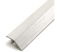 Wood Grain PVC Threshold Strip, 90cm/2.95ft Long Edge Strips, Floor Cover Strips For Floor Gaps With A Drop Of 1-2cm/0.39-0.78in(White)