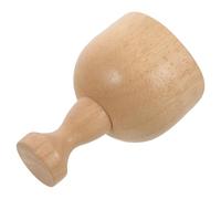 Wood Gua Sha Massage Cup Tool for Body Muscle Relief | Natural Wood, Ergonomic Handle and Beveled Edges, Portable for Daily Self-care, Spa Use, Beginners