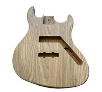 Wood Guitar Body DIY 4 Strings Electric Bass Hollow Body Ash Wood Bodies