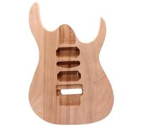 Wood Guitar Body DIY Assembly Of Three Piece Mahogany Double Crank Guitar Body