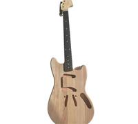 Wood Guitar Body Electric Guitar Kit Mahogany Body And Neck Maple Wood Rosewood Fretboard For DIY Part