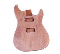 Wood Guitar Body Okoume Wood Original Color Electric Guitar Body DIY Modification Accessories