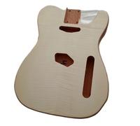 Wood Guitar Body One Piece Mahogany Body With Tiger Pattern Finish For TL Electric Guitar