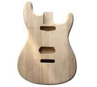 Wood Guitar Body Paulownia Electric Guitar Body Humbuckers Hole Stringed Instruments