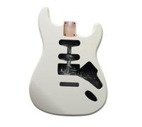 Wood Guitar Body Poplar Matte Vintage White Electric Guitar Body SSH Pickup Hole