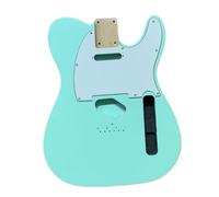 Wood Guitar Body Suitable For TL Electric Guitar Body DIY Modification Kit(Green)