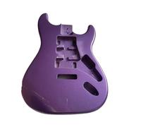 Wood Guitar Body Wooden Electric Guitar Body Gloss Finished Metal Purple Color Accessories Barrel