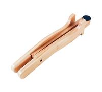 Wood Guitar Holder Base Folding Wood Ukulele Stand Adjustable Instrument Stand A-Framed Wood Guitar Stand Ukulele Shelf