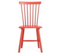 Wood H17 Windsor Dining Chair Orange