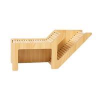 Wood Hamster Climbing Ladder Hideouts Place For Chinchillas And Small Pet Cage Decoration Engaging Grinding Furniture Hamster Toy