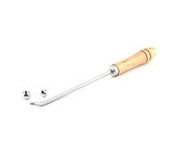 Wood Handle Brasswind Dent Fixing Tool With Stainless Steel Spheres Practical Repair For French Horn Saxophone Care Brass Instrument Repair