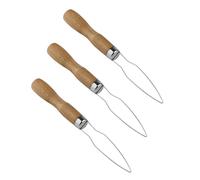 Wood Handle Button Hook & Zipper Pull - Dressing Aid for Seniors & Arthritis - One-Hand Adaptive Buttoning Tool for Limited Dexterity
