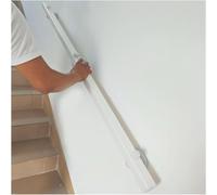 Wood Handrail Stairs, Stair Fence Wall Mounted Home Indoor Loft Handrail Garden Floor Railing(120cm)