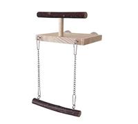 Wood Hanging Bird Toy Birdcage Hammock Ladder Pet Bird Entertainment Supply With Ladder For Pet Enthusiasts