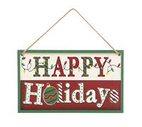 Wood Hanging Sign Board Letter Hanging Plaque Wall Art Decor Supplies with Rope Uplifting Inspirational Holiday Decoration for Home Coffee Shop Restaurant Durable MDF Wooden Craft