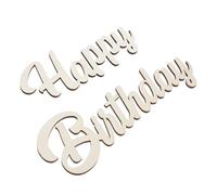 Wood Happy Birthday Sign for Themed Birthday Party Decor