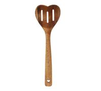 Wood Heart Spoons Cooking Tool Kitchen Utensils Long Handle Mixing Spoons for Housewarming Valentines Birthday Serving Spoon
