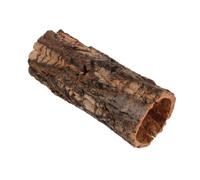 Wood Hollow Tree Trunk Reptile Hideout Cave for Snake and Lizard | Large Snake Hide, Gecko House, Private Resting Space, Coffee Finish, Terrarium Decor, Easy Care