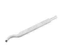 Wood Hollowing Turning Tool Holder Rotating Chisel Woodworking Lathe Hand Tool for DIY Woodworking Projects (Small Bend Hollow (excluding The Handle))