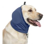 Wood Homing Dog Ear Defender Noise Cancelling - Warm Dog Ear Protector Muff Warp for Calming Anxiety Relief Hear Protection Adjustable Puppy Head Cover Hat for Sleep Groom Drying Firework Thunder